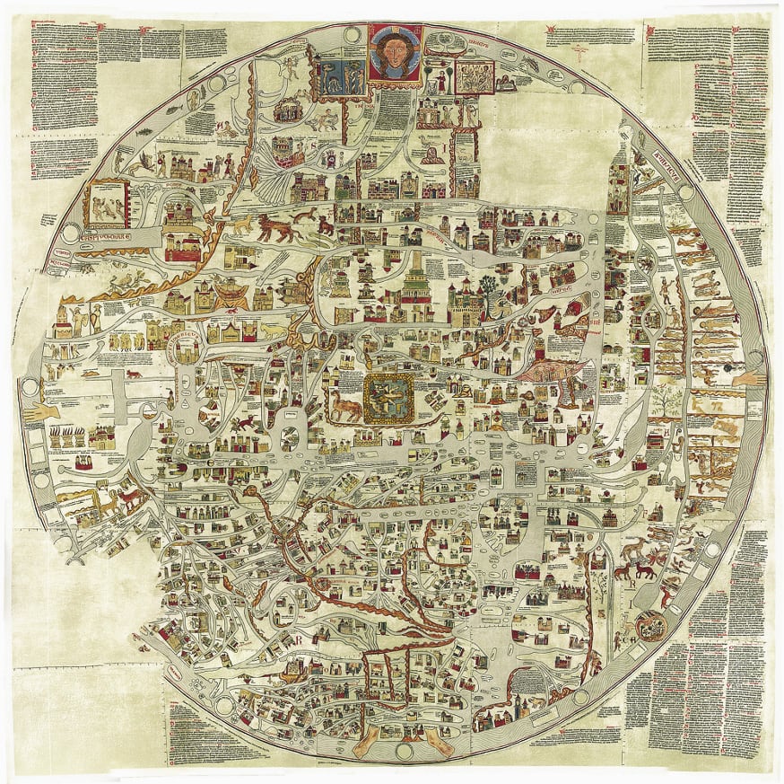 Ebstorf Mappa Mundi, c. 1234
