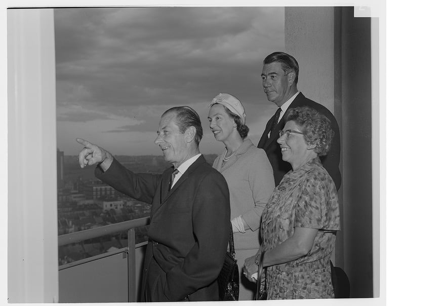 Opening of Poet’s Corner by Governor Sir Roden Cutler, 1966. New South Wales Government Printing Office 2/24907. Photo courtesy State Library of New South Wales collection