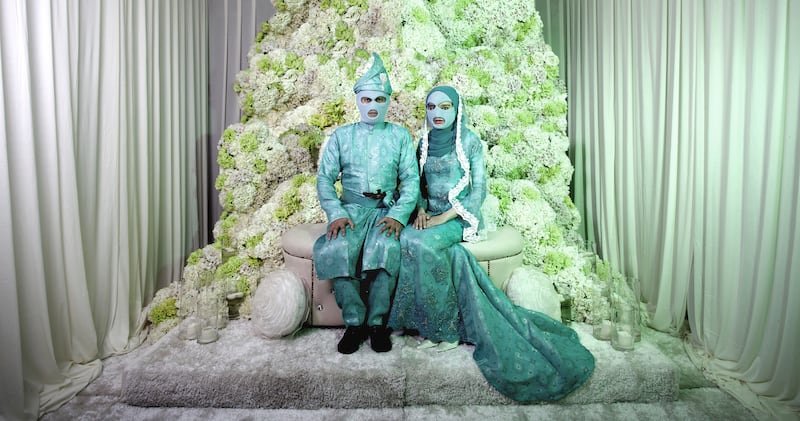 Abdul Abdullah, The wedding (Conspiracy to commit) (2015), C type photograph, 100.0 x 190.0 cm. Image courtesy the artist. Photo credit: Abdul Abdullah.