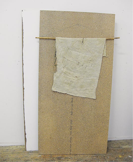 Nicki Wynnychuk, <em>brown & found</em> 2010, found material and wire. Courtesy of the artist