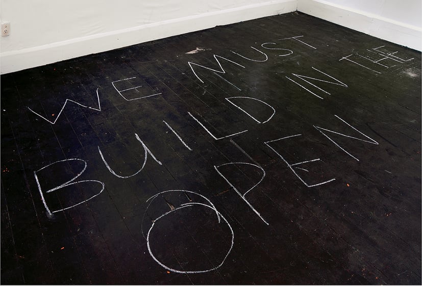 Kate Newby, <em>On the benefits of building</em> 2007, installation view, Gambia Castle, Auckland. Courtesy of the artist and Hopkinson Cundy, Auckland