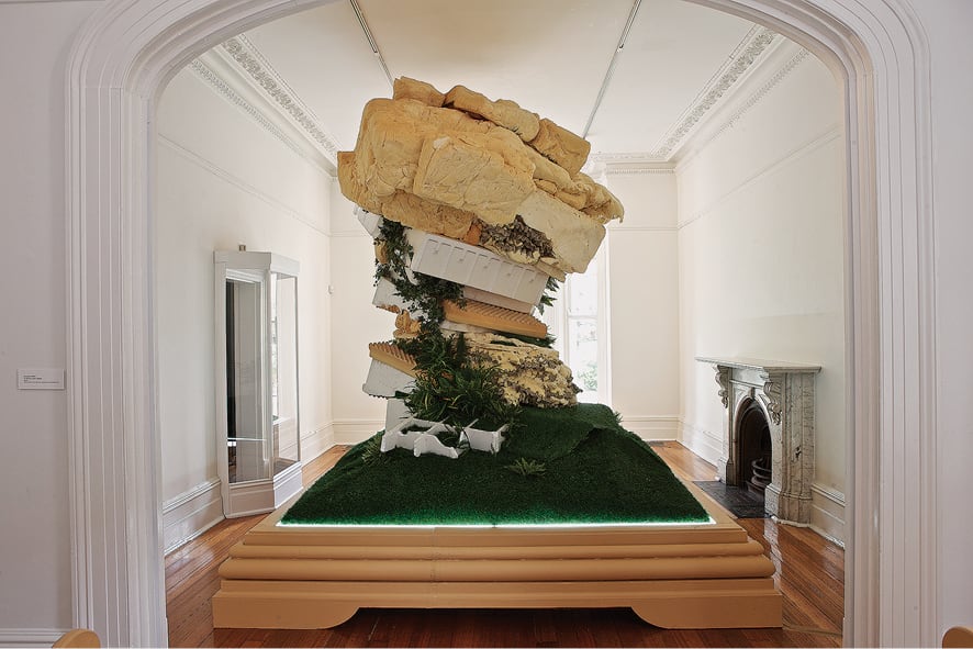 Benedict Ernst, <em>(there will be a) New Garden</em> 2010, installation view, Linden Centre for Contemporary Arts, Melbourne. Courtesy of the artist. Photography: Benedict Ernst