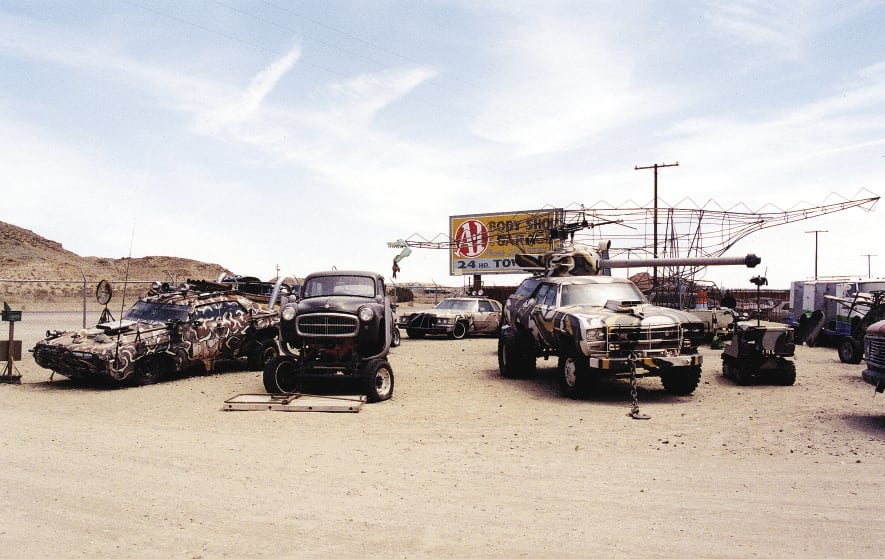 A–1 Tow yard, Barstow, California, CLUI archive photo