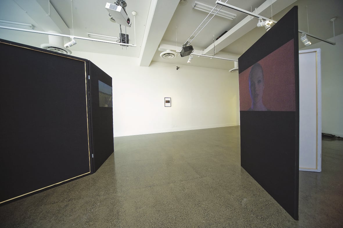 Barbara Kapusta, <em>*Desire and What You End up Doing*</em> 2010, video installation, Photo credit: Andrew Barcham