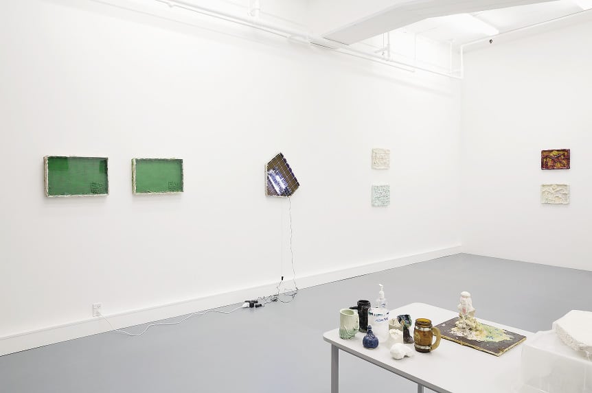 Dan Arps, Relics 2013, installation view, Robert Heald Gallery, Wellington