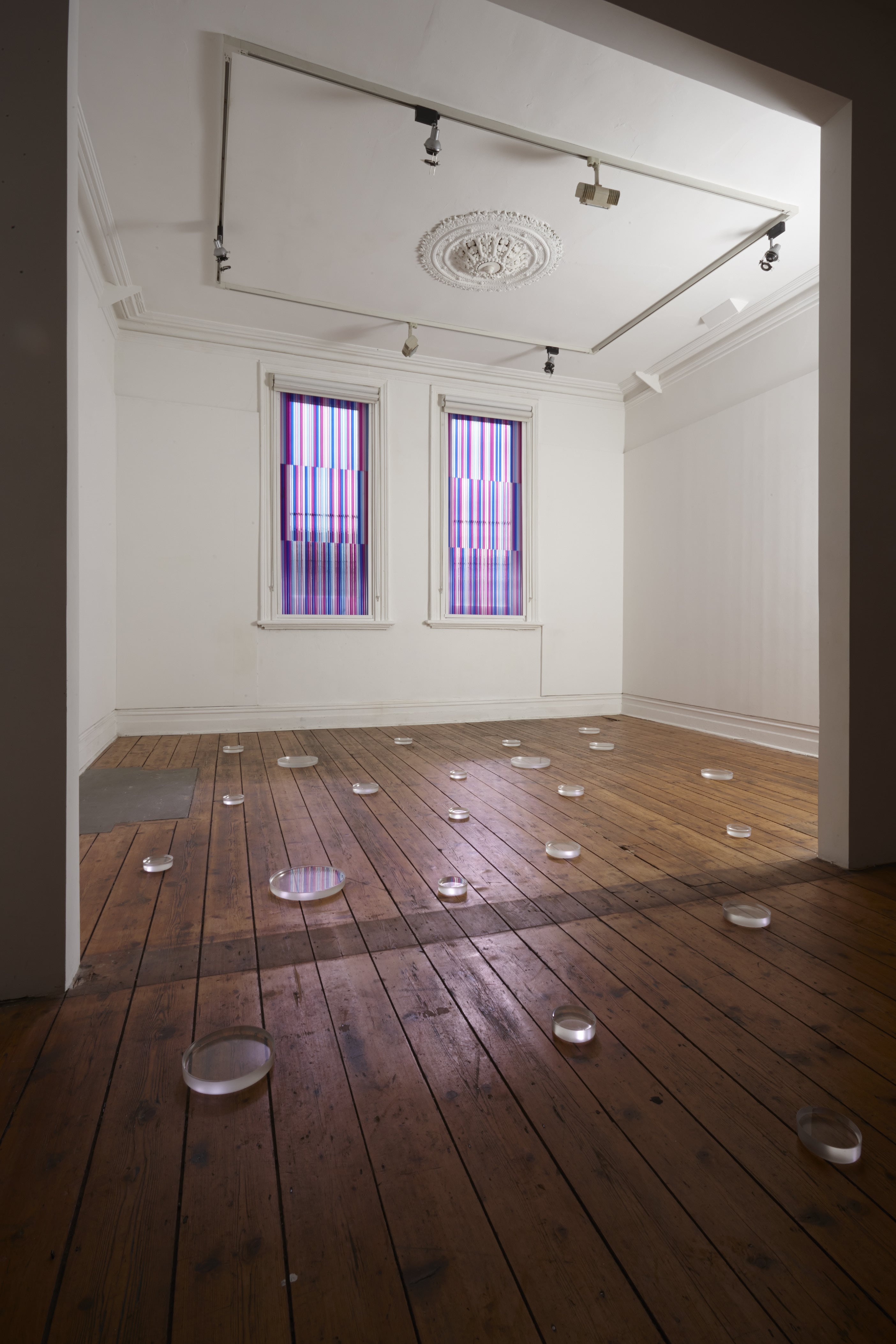 Sophie Knezic, The Shadow of Conquest 2013, extruded and cast acrylic, dimensions variable