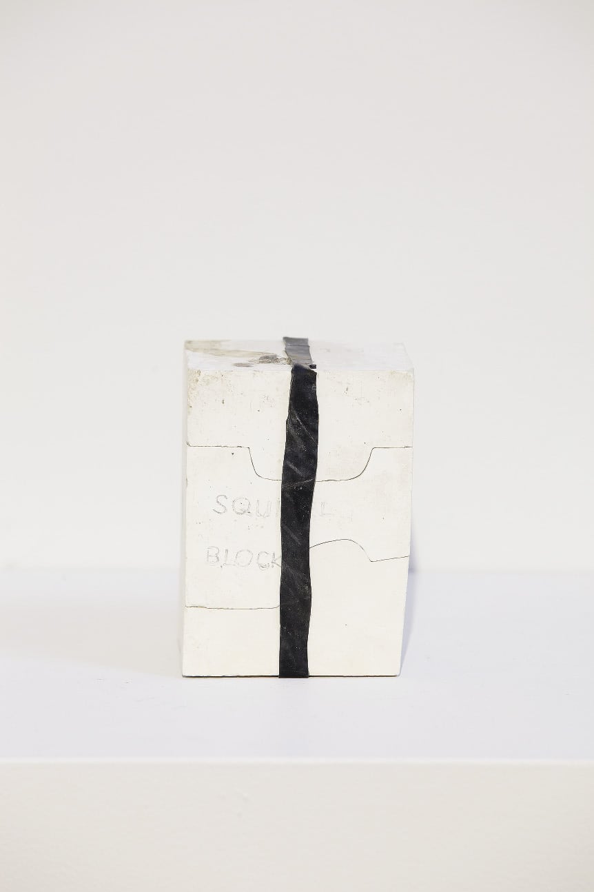Darbyshire Pottery WA, Squirrel Block 1950, plaster mould, rubber, 13 × 9 × 9.5 cm,<br>gift of the descendants of Jean Darbyshire to Shepparton Art Museum, 2000,<br>photograph: Andrew Curtis