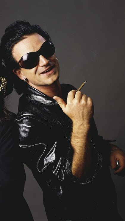Bono is The Fly, 1992, photograph: Lynn Goldsmith