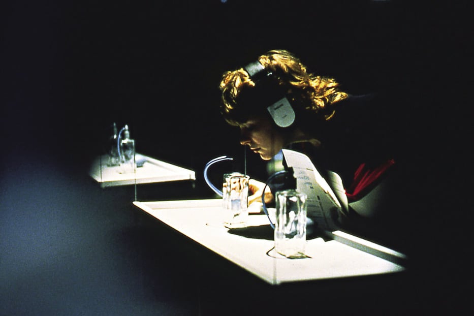 <em>Les Immatériaux</em> installation view, Centre Georges Pompidou, Paris, 1985