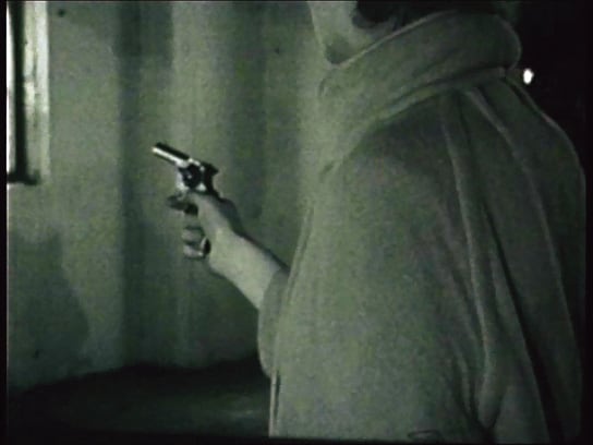 Stills from <em>Silver Bullets</em> (1982, re-edited 2013) 5 minutes 30 seconds, Super 8 film transferred to digital format
